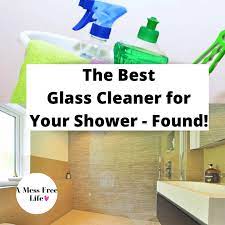 glass cleaner for shower